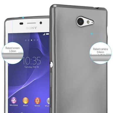 Skal Sony Xperia M2 / M2 AQUA Fodral Case (Grå)