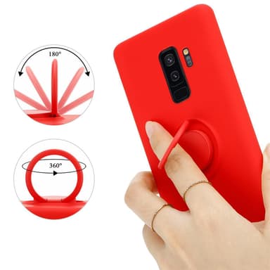 Skal Samsung Galaxy S9 PLUS Fodral Case (Röd)