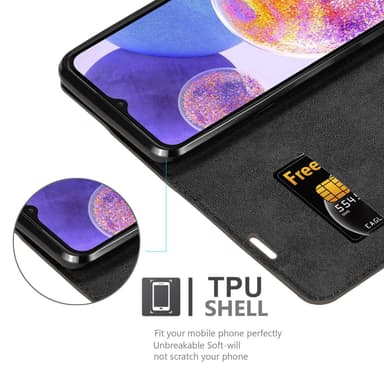 Samsung Galaxy A23 4G Skal Fodral Case (Brun)
