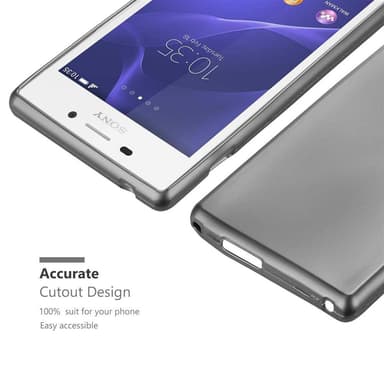 Skal Sony Xperia M2 / M2 AQUA Fodral Case (Grå)