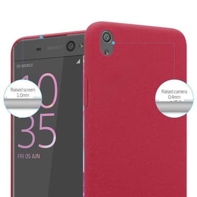Sony Xperia XA Skal Fodral Case (Röd)