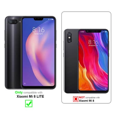 Xiaomi Mi 8 LITE 3x Skyddsglas Skyddsfilm Skärmskydd