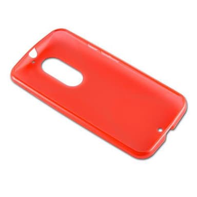 Motorola MOTO X3 Skal Fodral Case (Röd)