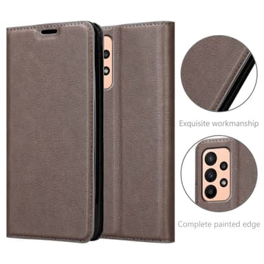 Samsung Galaxy A23 4G Skal Fodral Case (Brun)