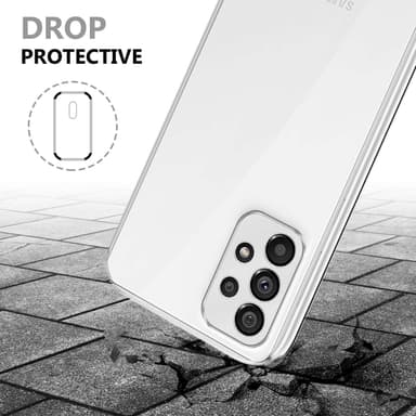 Skal Samsung Galaxy A73 5G Fodral Case (Transparent)