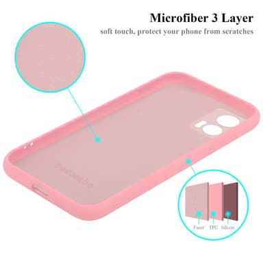 Motorola EDGE 30 NEO Skal Fodral Case (Rosa)