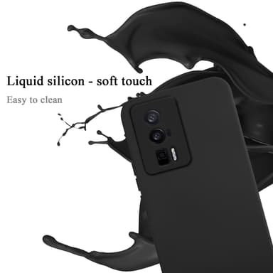 Xiaomi Poco F5 Pro Skal Fodral Case (Svart)