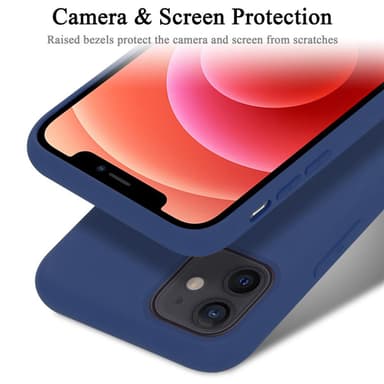 iPhone 12 MINI Skal Fodral Case (Blå)