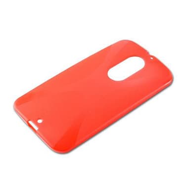 Motorola MOTO X3 Skal Fodral Case (Röd)