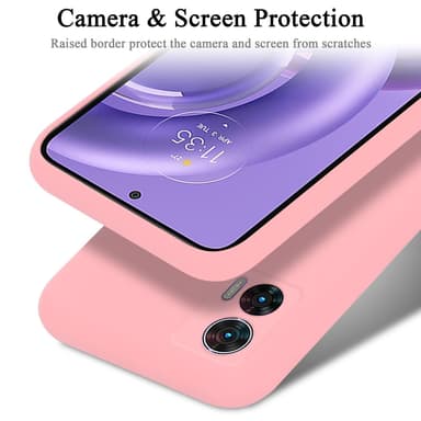 Motorola EDGE 30 NEO Skal Fodral Case (Rosa)