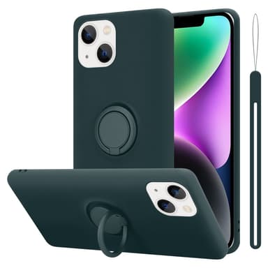Skal iPhone 14 PLUS Fodral Case (Grön)