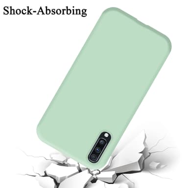 Samsung Galaxy A70 / A70s Skal Fodral Case (Grön)