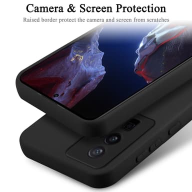 Xiaomi Poco F5 Pro Skal Fodral Case (Svart)