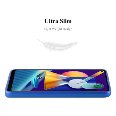Skal Samsung Galaxy A11 / M11 Fodral Case (Blå)