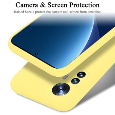 Xiaomi 12 PRO Skal Fodral Case (Gul)