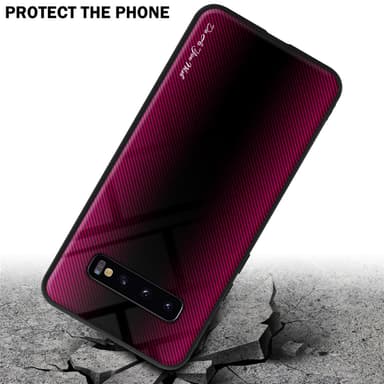 Samsung Galaxy S10 PLUS Skal Fodral Case (Rosa)
