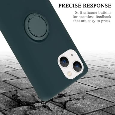 Skal iPhone 14 PLUS Fodral Case (Grön)