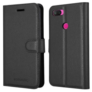Xiaomi Mi 8 LITE Plånboksfodral Skal (Svart)