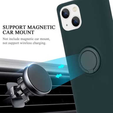 Skal iPhone 14 PLUS Fodral Case (Grön)