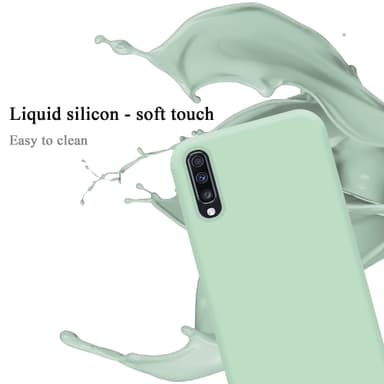 Samsung Galaxy A70 / A70s Skal Fodral Case (Grön)