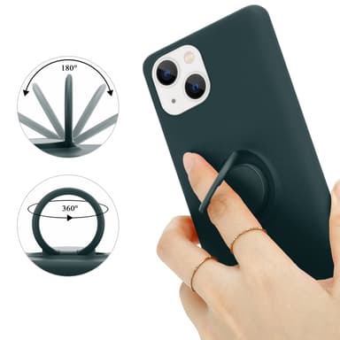 Skal iPhone 14 PLUS Fodral Case (Grön)