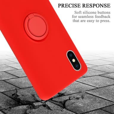 Skal iPhone XS MAX Fodral Case (Röd)