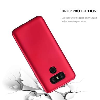 Skal LG G6 Fodral Case (Röd)