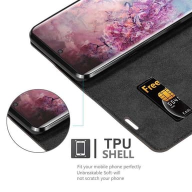 Samsung Galaxy NOTE 10 PLUS Skal Fodral Case (Brun)