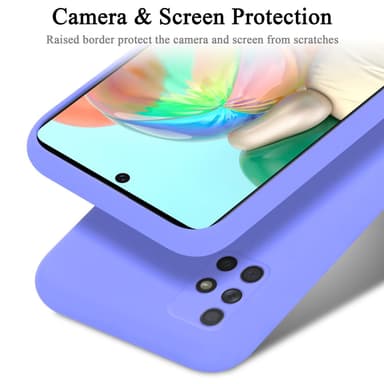 Samsung Galaxy A51 4G / M40s Skal Fodral Case (Lila)