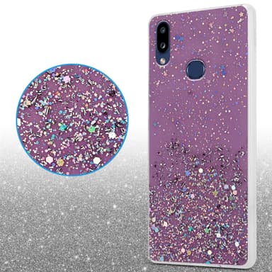 Samsung Galaxy A10s / M01s Skal Fodral Case (Lila)