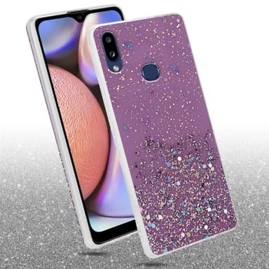 Samsung Galaxy A10s / M01s Skal Fodral Case (Lila)