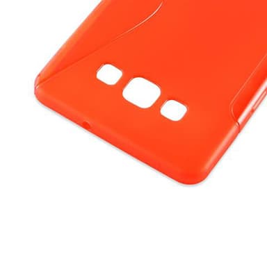 Samsung Galaxy A7 2015 Skal Fodral Case (Röd)