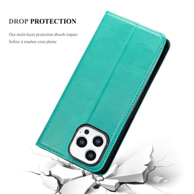 iPhone 13 PRO MAX Skal Fodral Case (Turkos)