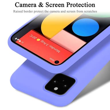 Google PIXEL 5 Skal Fodral Case (Lila)