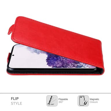 Samsung Galaxy S20 PLUS Flipfodral Skal (Röd)