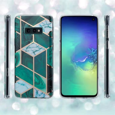 Samsung Galaxy S10 4G Plånboksfodral Skal (Grön)
