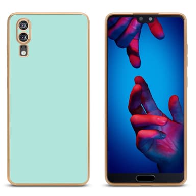 Huawei P20 Skal Fodral Case (Grön)