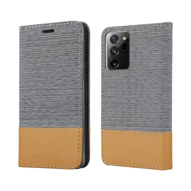 Samsung Galaxy NOTE 20 PLUS Plånboksfodral Skal (Grå)