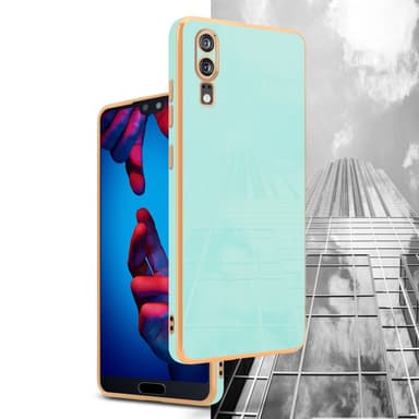 Huawei P20 Skal Fodral Case (Grön)