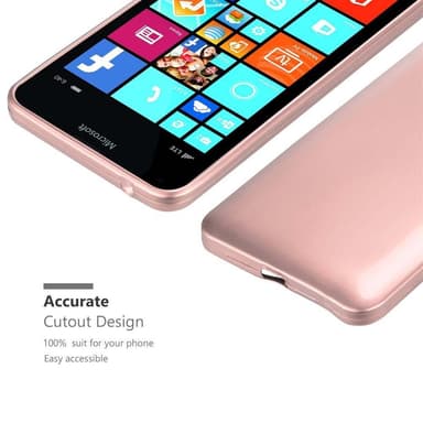 Skal Nokia Lumia 640 XL Fodral Case (Rosa)