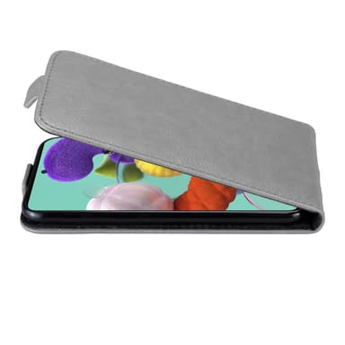 Samsung Galaxy A51 5G Flipfodral Skal (Grå)