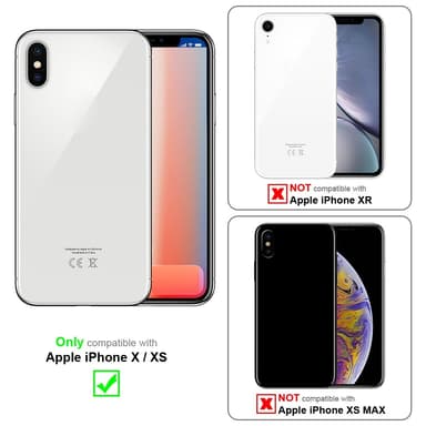 iPhone X / XS Skal Fodral Case (Orange)
