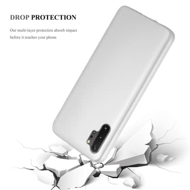Skal Samsung Galaxy NOTE 10 PLUS Fodral Case (Silver)