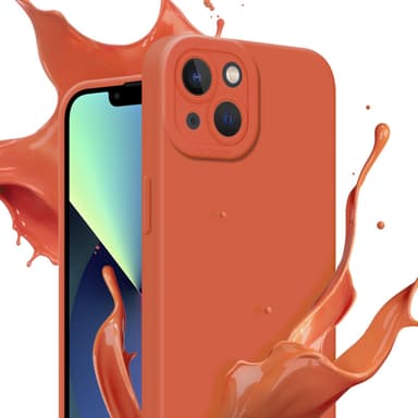 iPhone 14 Skal Fodral Case (Orange)