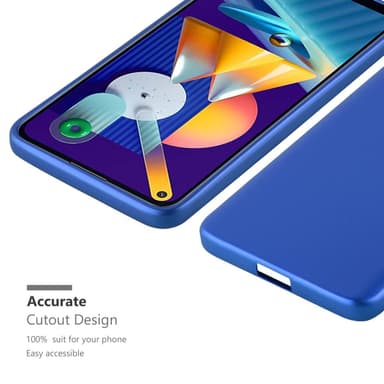 Skal Samsung Galaxy A11 / M11 Fodral Case (Blå)