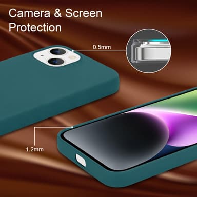 iPhone 14 PLUS Skal Fodral Case (Grön)