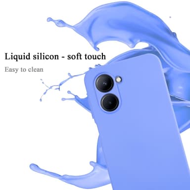 Realme C33 Skal Fodral Case (Lila)