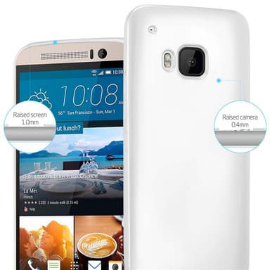 Skal HTC ONE M9 Fodral Case (Silver)