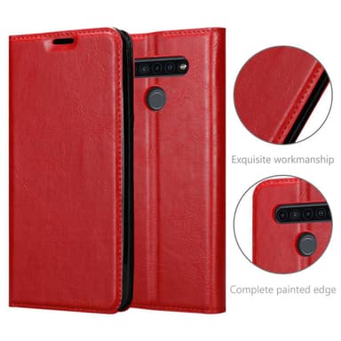 LG KQ51 Skal Fodral Case (Röd)
