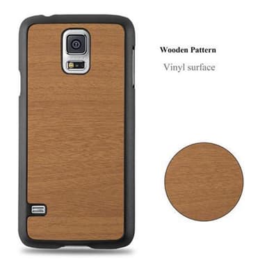 Samsung Galaxy S5 / S5 NEO Skal Fodral Case (Brun)